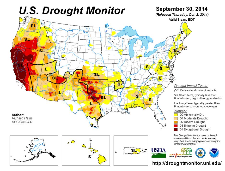 US Drought Monitor