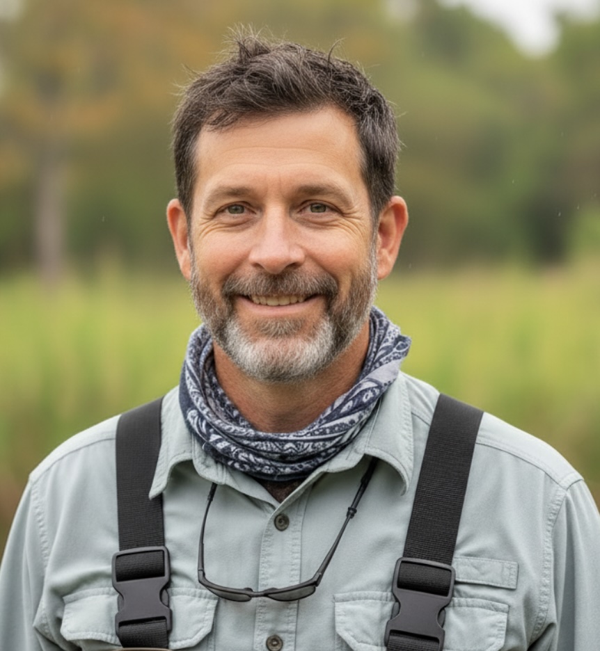 Headshot of Dr. Marcus Hale, environmental scientist and conservation biologist